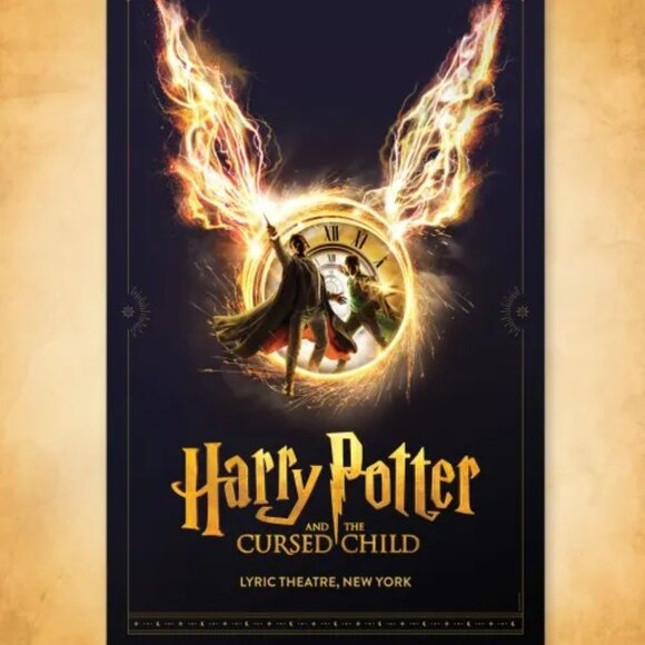 Harry Potter Cursed Child Theatre Souvenir Poster 14” x 22” - Picture 1 of 1